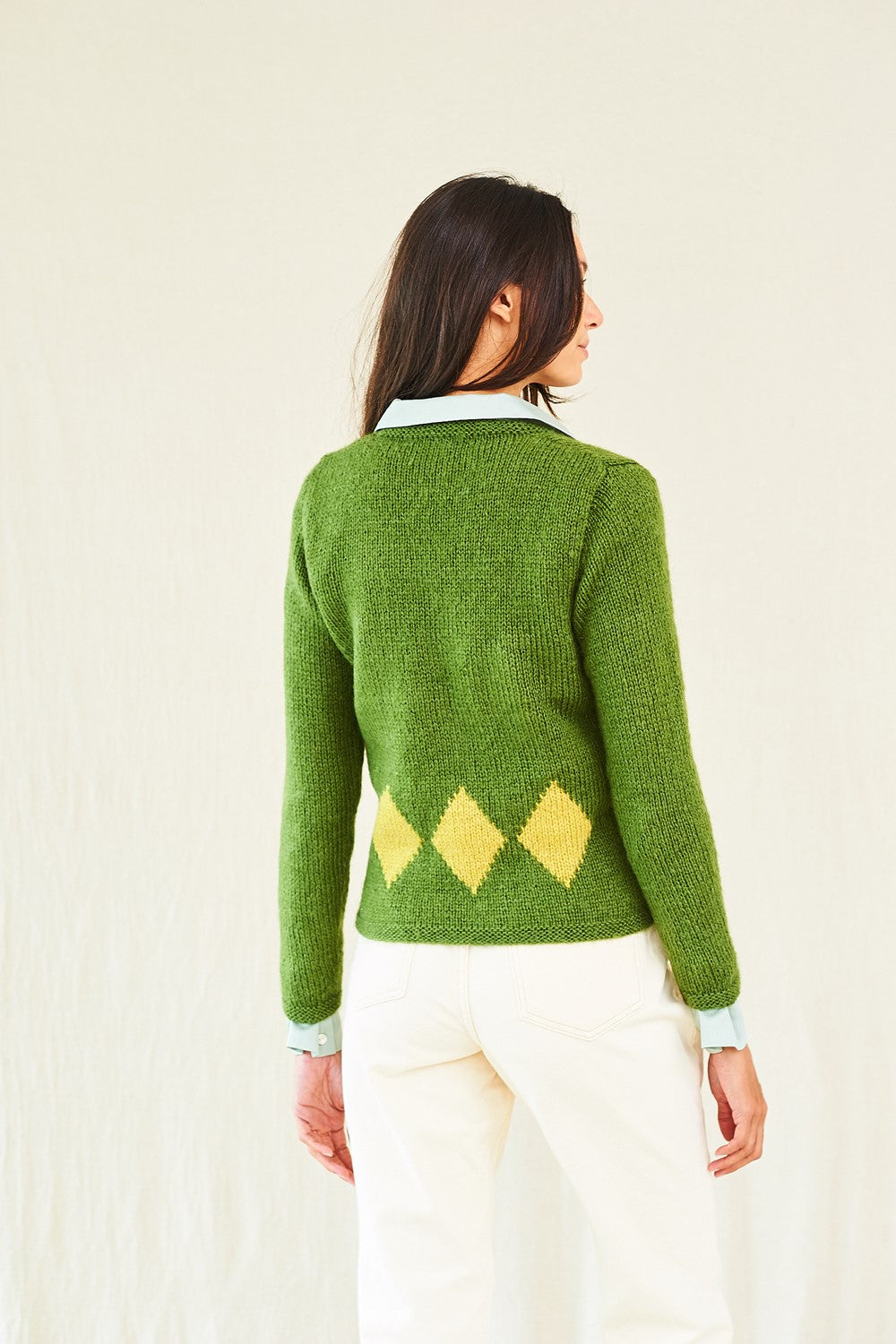 Knitting Pattern 10018 - Sweater & Tank Tops in Grace Aran