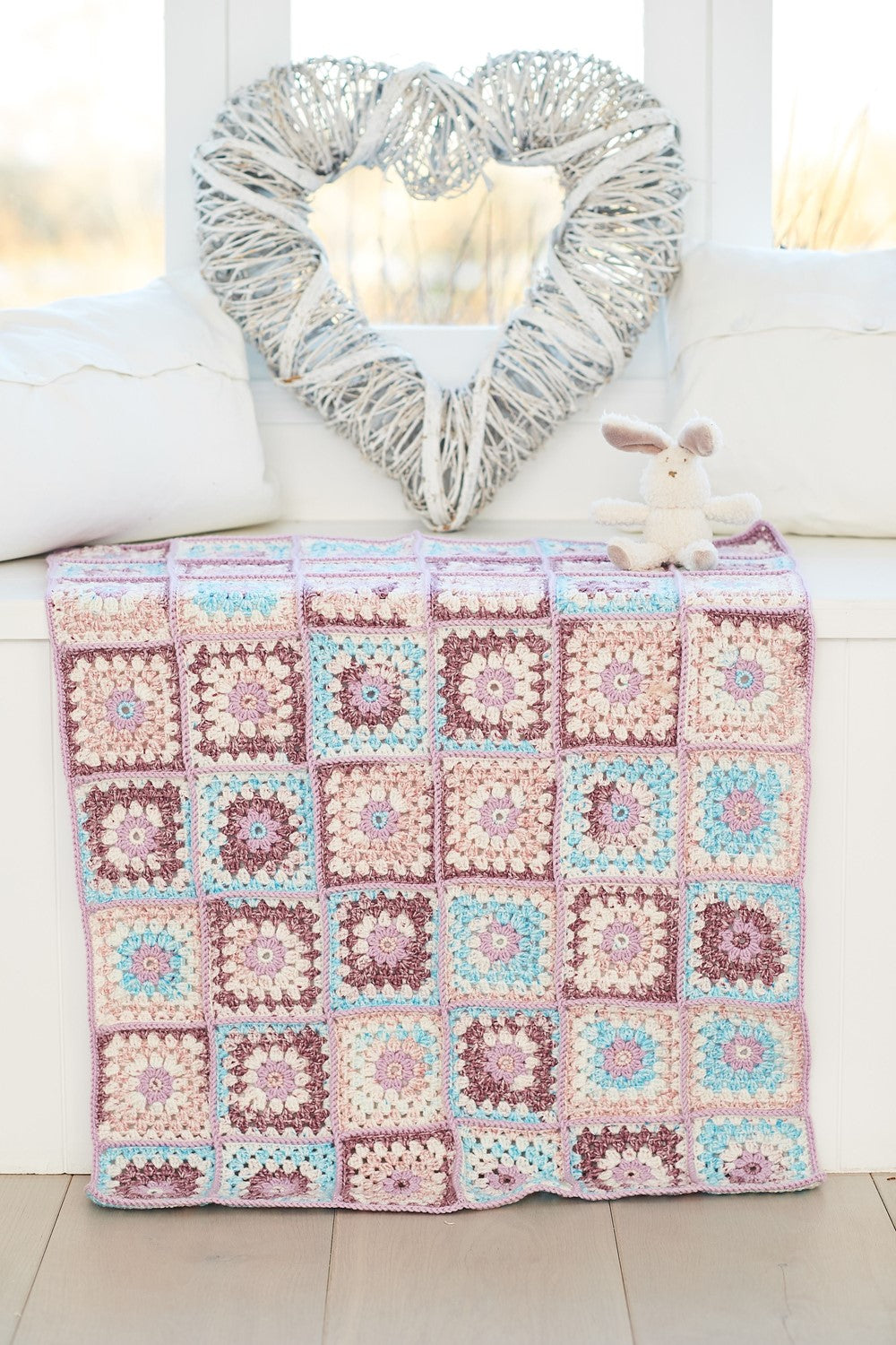 Crochet Pattern 10065 - Crochet Tops & Blankets in Bambino Prints DK and Bambino DK