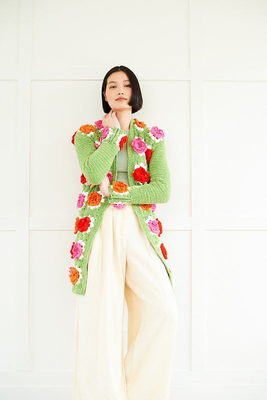 Crochet Pattern 10080 - Crochet Jackets in Squeeze Me DK