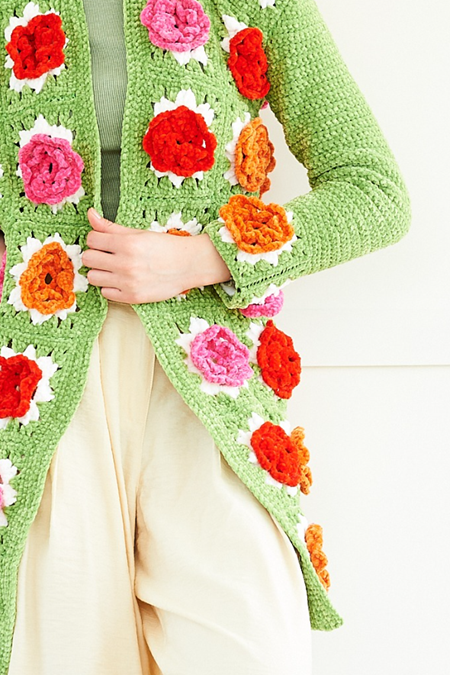 Crochet Pattern 10080 - Crochet Jackets in Squeeze Me DK
