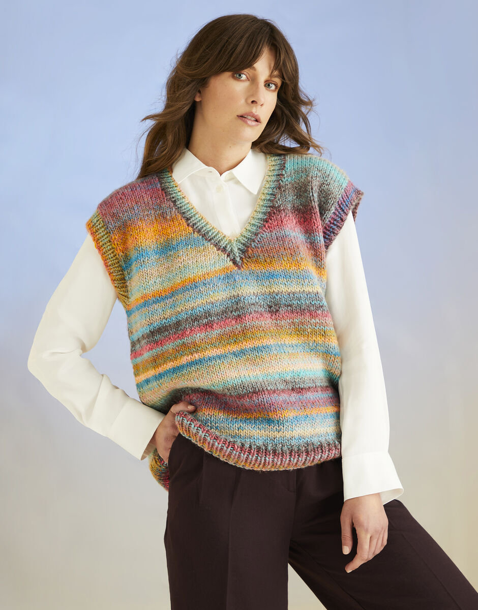 PDF - Knitting Pattern 10700 - OCEAN TREASURE TANK IN SIRDAR JEWELSPUN WITH WOOL CHUNKY