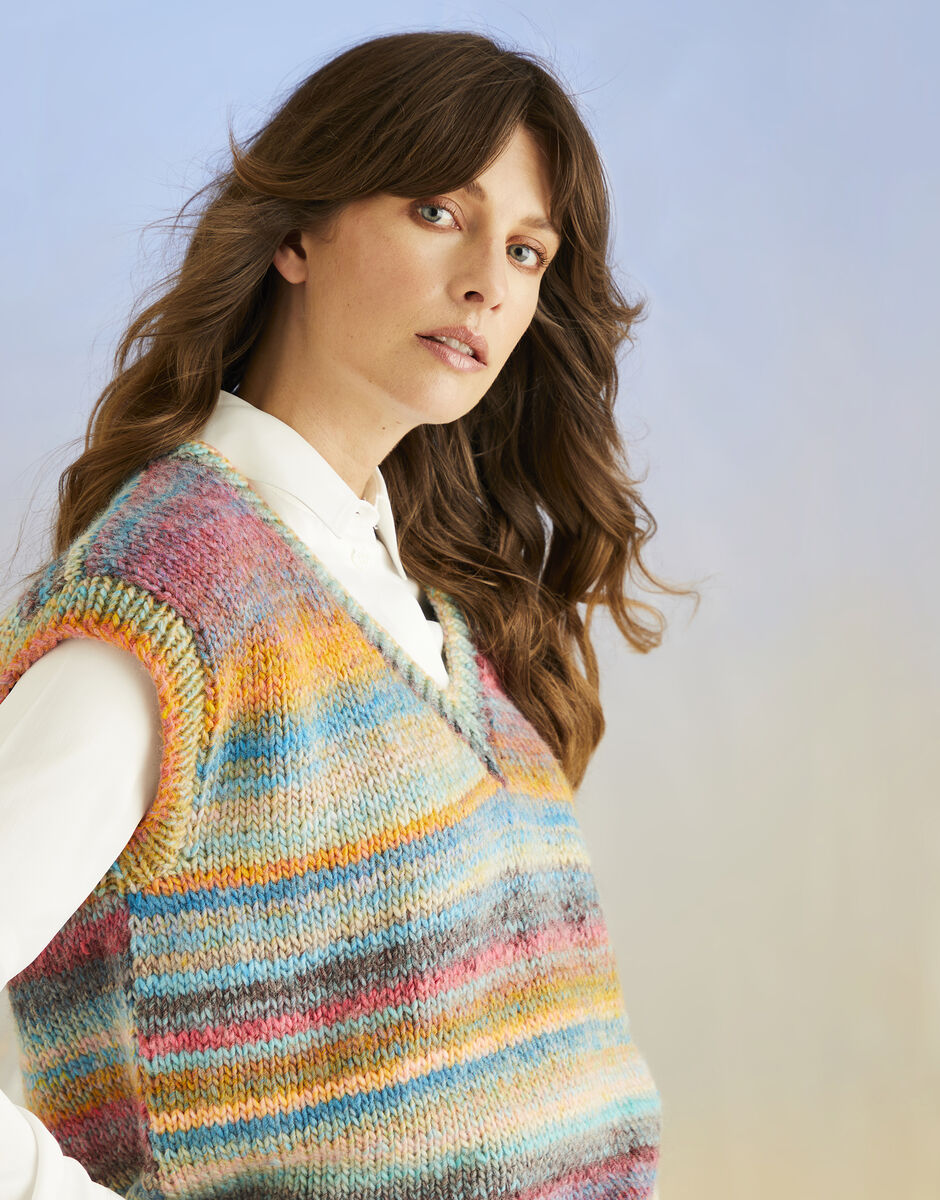 PDF - Knitting Pattern 10700 - OCEAN TREASURE TANK IN SIRDAR JEWELSPUN WITH WOOL CHUNKY