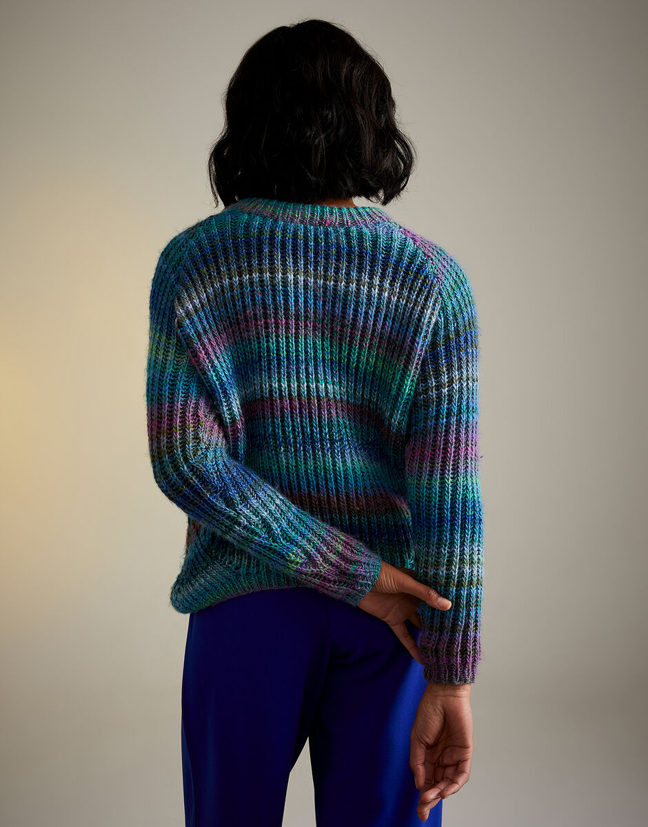 Knitting Pattern 10714 - TWILIGHT TWIN SET IN SIRDAR JEWELSPUN ARAN