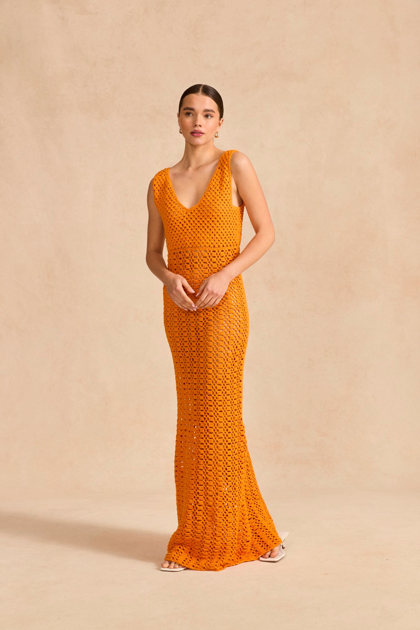 Crochet Pattern 10829 - Slinky Sundown Maxi Dress in Stories DK