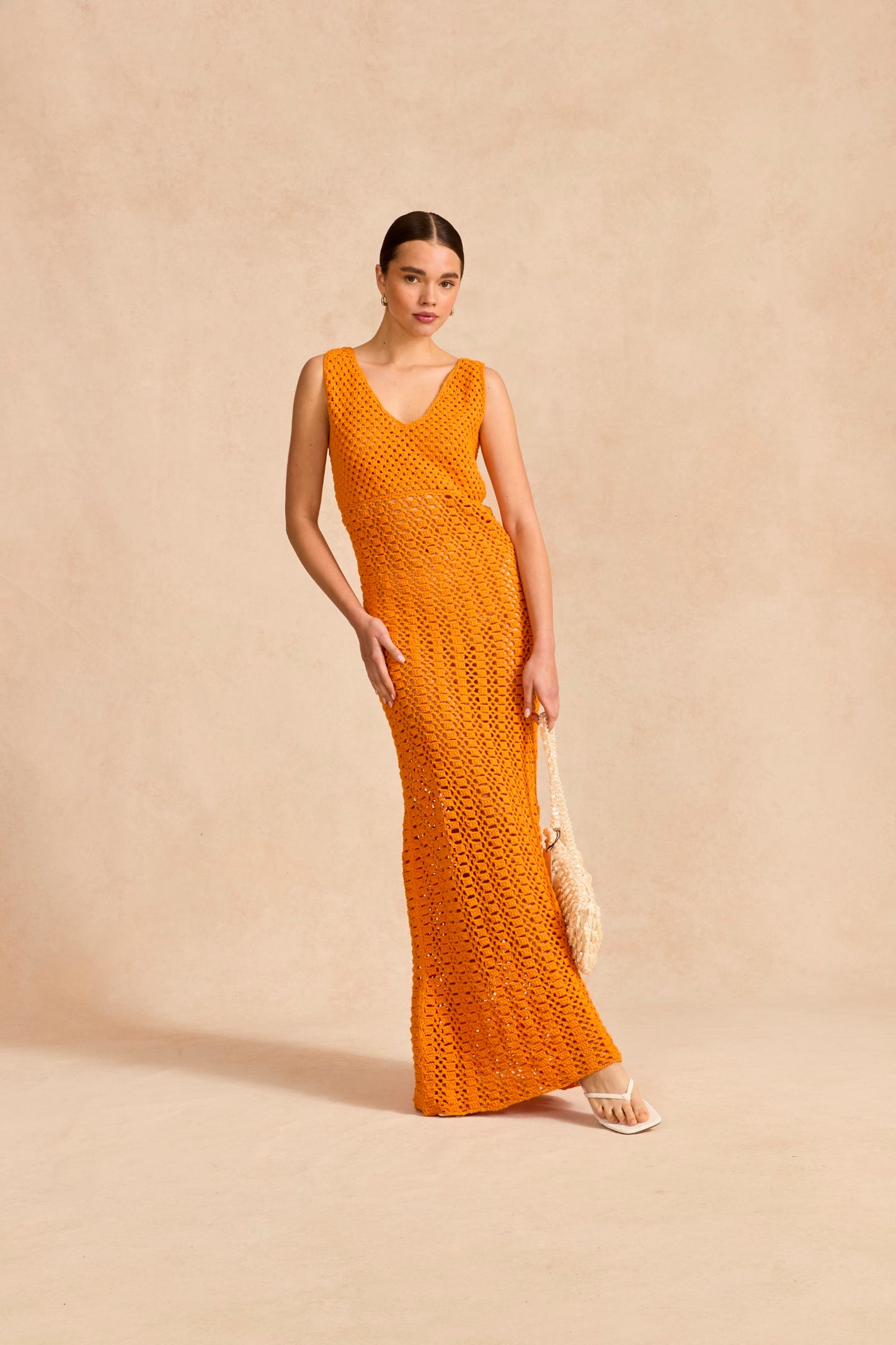 Crochet Pattern 10829 - Slinky Sundown Maxi Dress in Stories DK