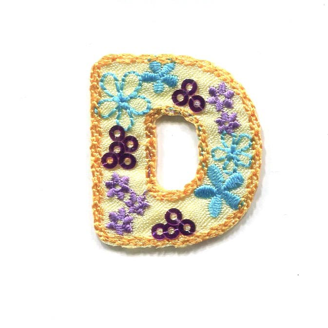 Alpabet - Individual Letters - Iron on Motifs