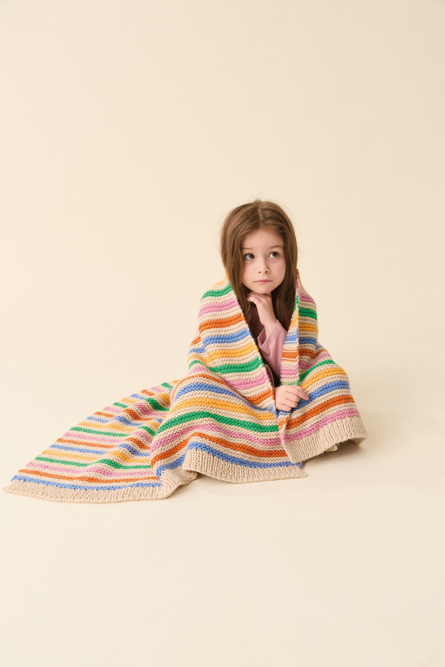 Knitting Pattern 2640 - Blanket in Sirdar Snuggly Chunky
