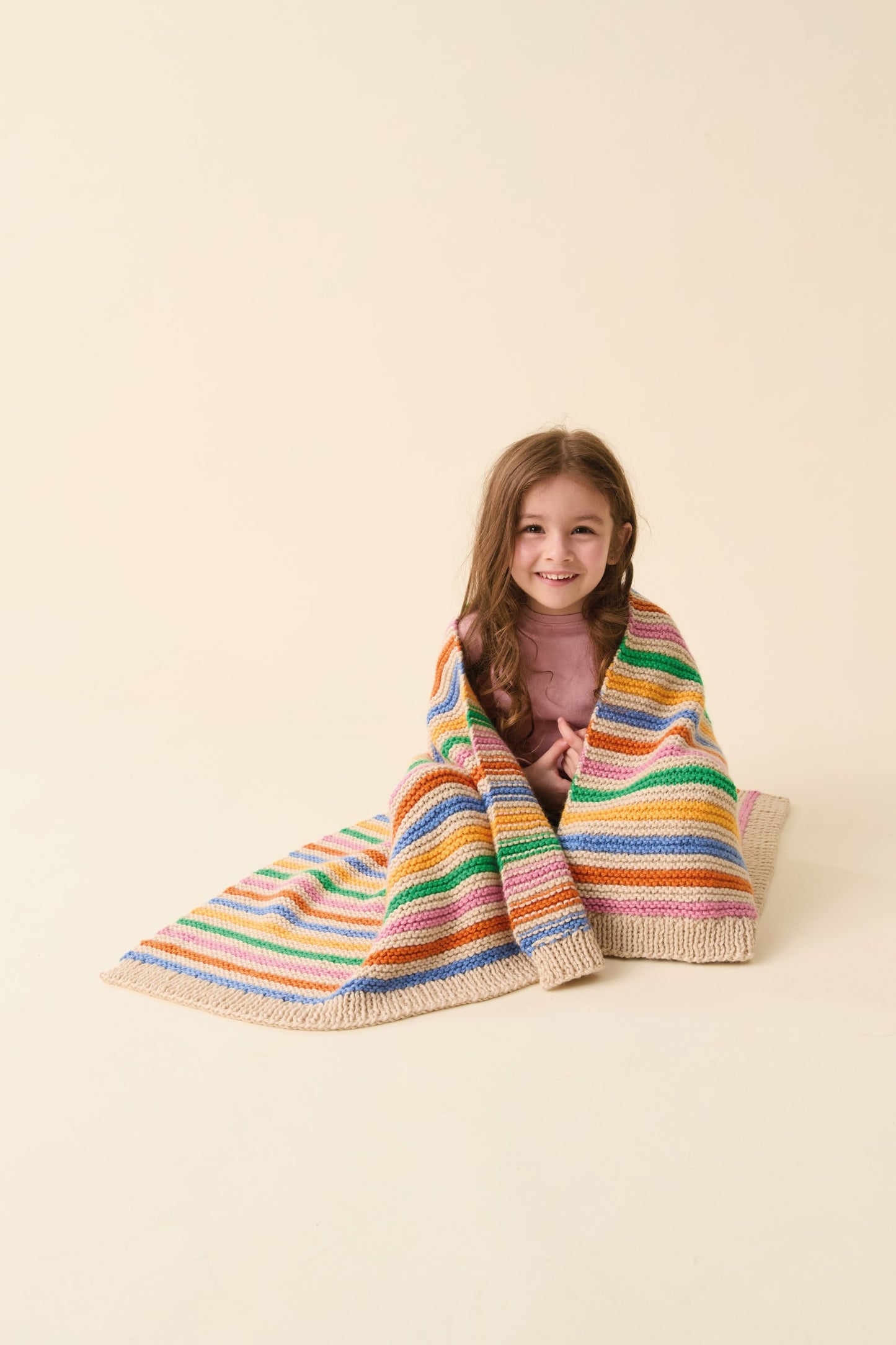 Knitting Pattern 2640 - Blanket in Sirdar Snuggly Chunky