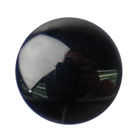 Button with Shank - Black - 2 Sizes Available