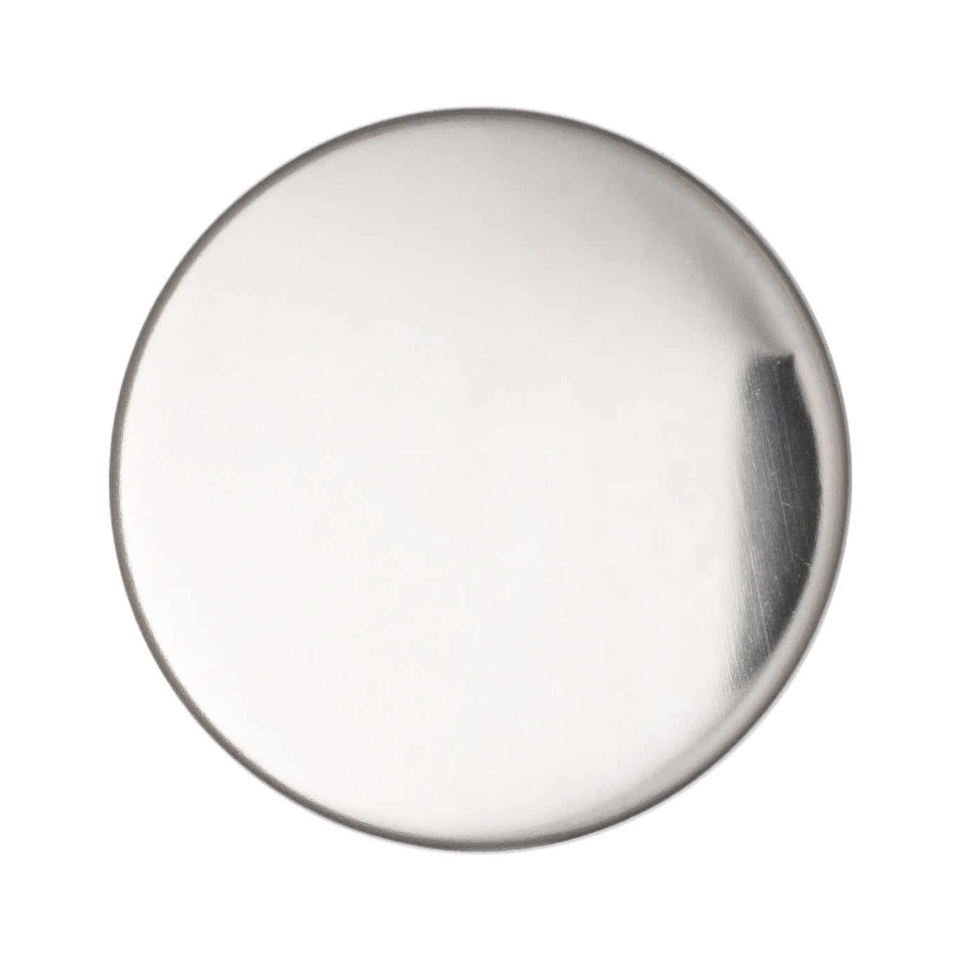 Metal Blazer Button with Shank - 20mm - Silver