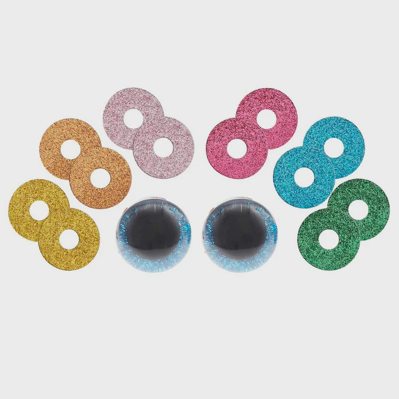 Glitter Safety Eyes - 30mm - 1 Pair