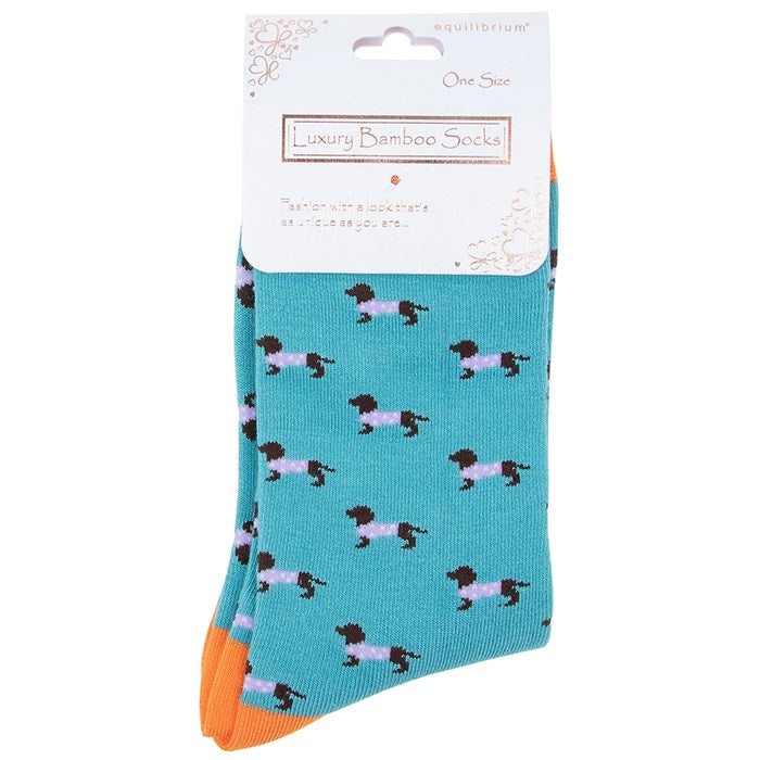 Ladies Bamboo Socks - Pooch