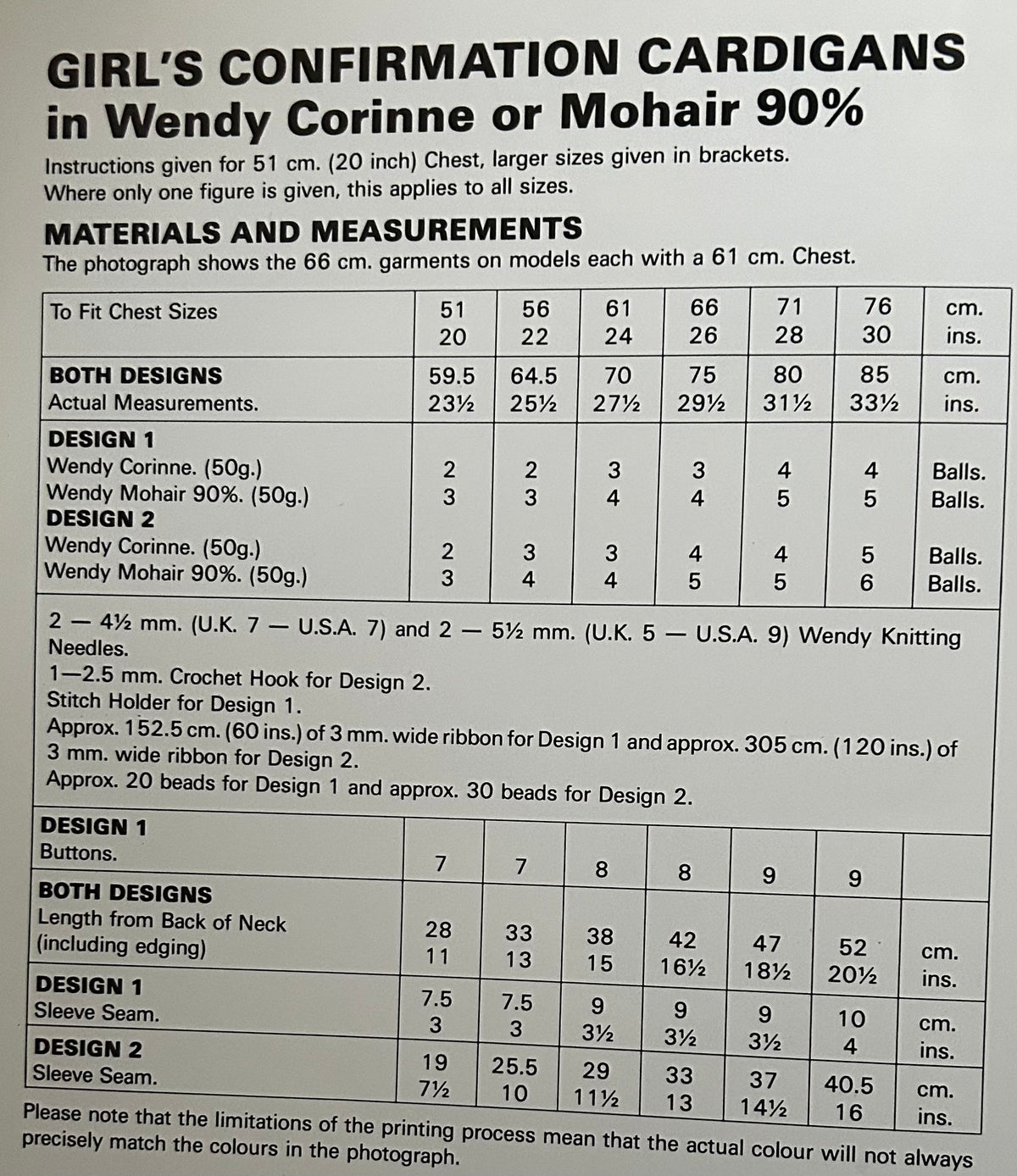Knitting Pattern 3860 - Girls Confirmation Cardigans in Aran Mohair