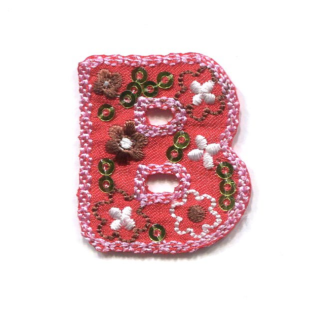 Alpabet - Individual Letters - Iron on Motifs