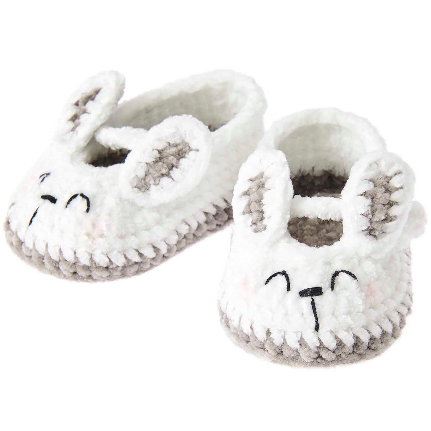 Ricorumi Nilli Nilli - Crochet Kit "Baby Booties" Bunny