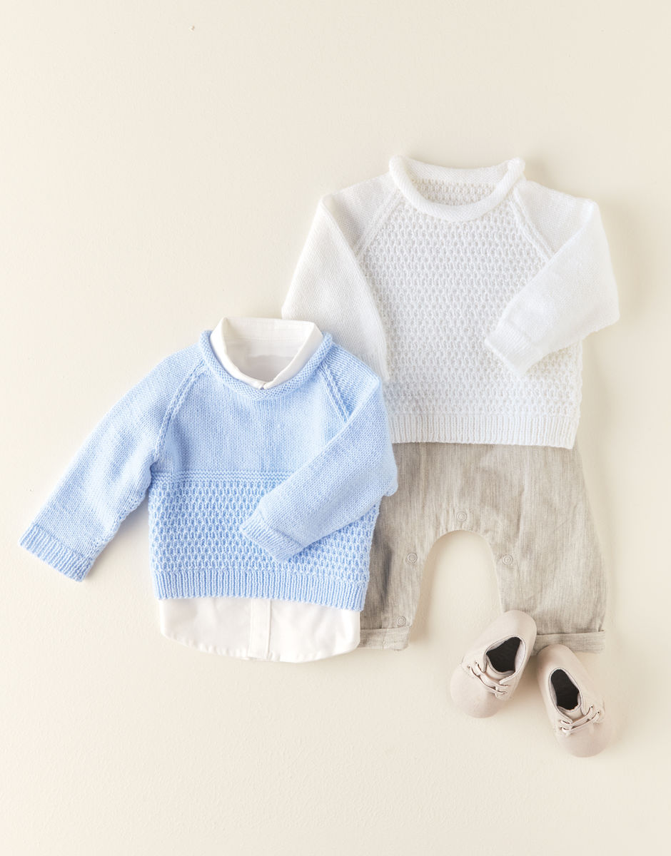 Knitting Pattern 5362 - PATTERN SWEATER IN SNUGGLY 4 PLY