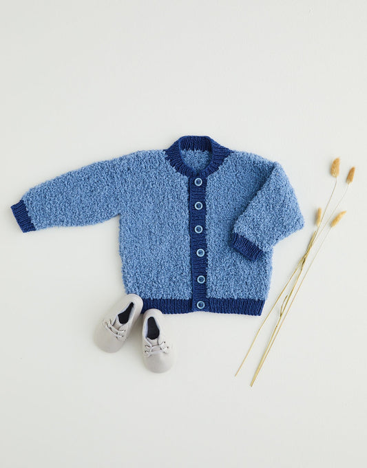Knitting Pattern 5394 - BOMBER JACKET IN SNUGGLY SNOWFLAKE CHUNKY