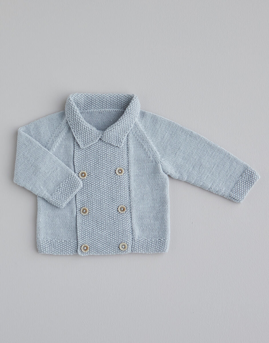 Knitting Pattern 5472 - COLLARED JACKET & TIGHTS IN SNUGGLY 4PLY
