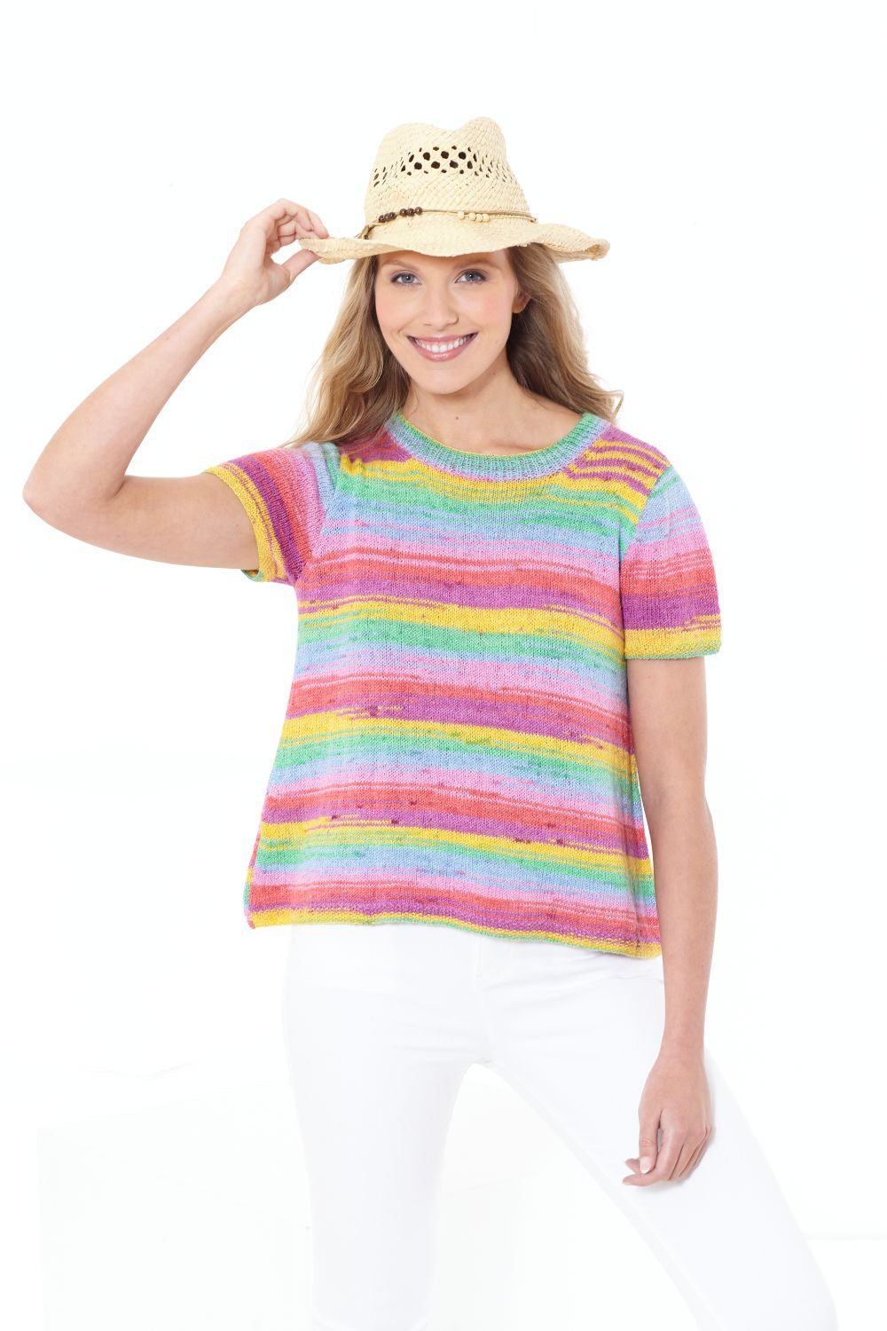 Knitting Pattern 5664 - Tops in Summer 4 Ply