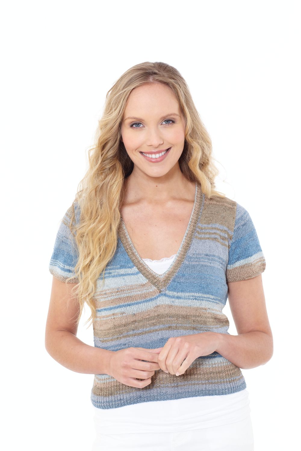 Knitting Pattern 5664 - Tops in Summer 4 Ply