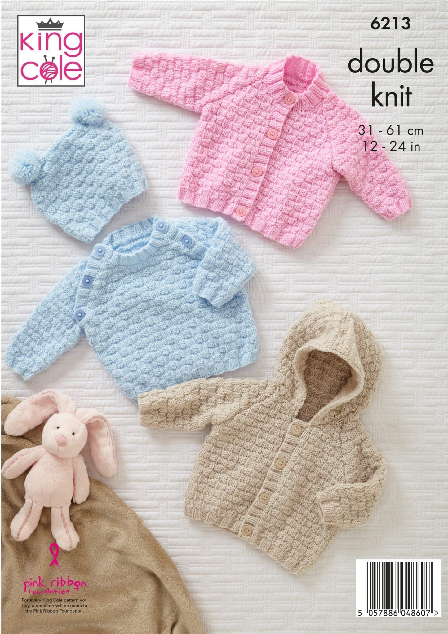 Knitting Pattern 6213 - Babies Sweater, Jacket, Sleeping Bag and Hat