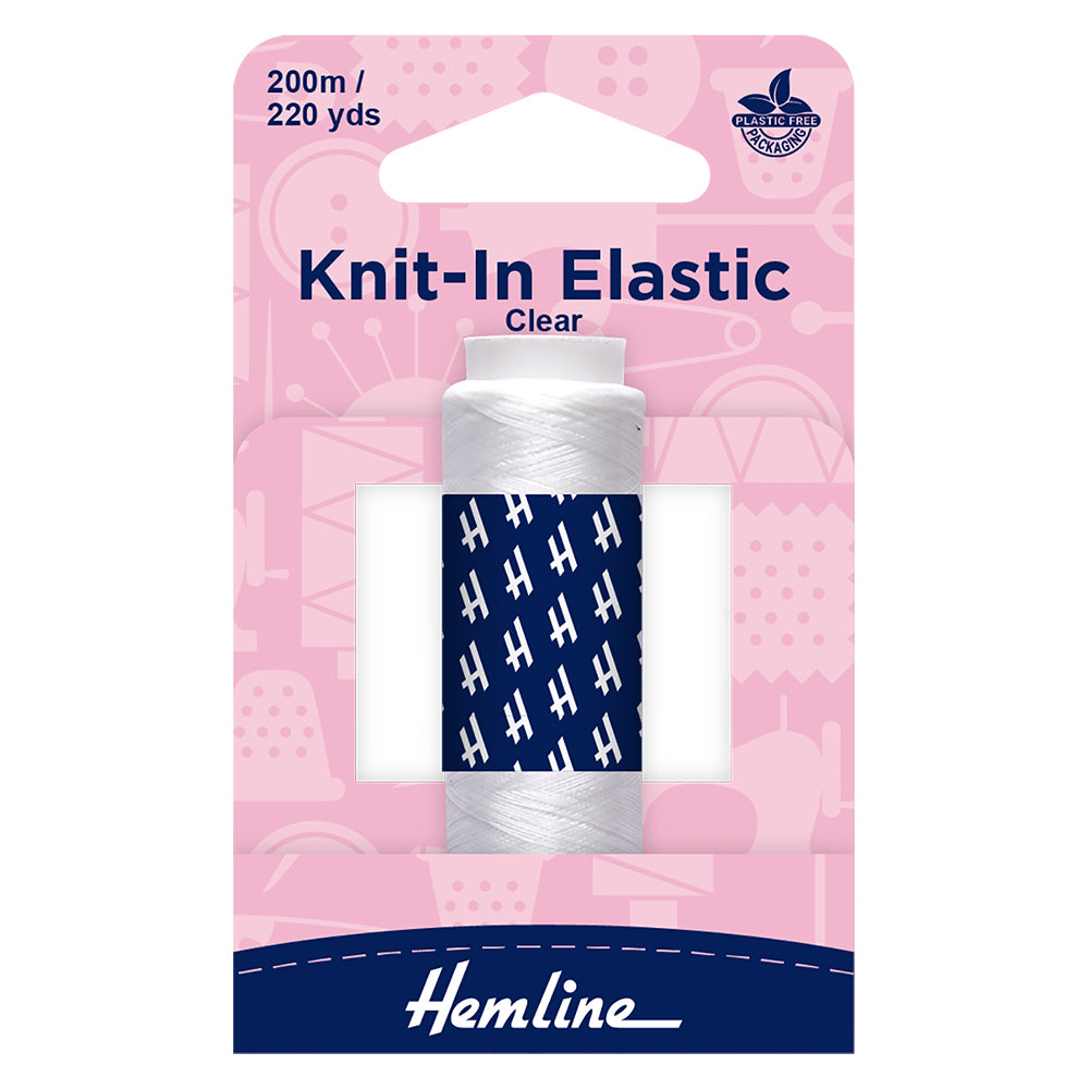 KNIT- IN ELASTIC - 200m Reel