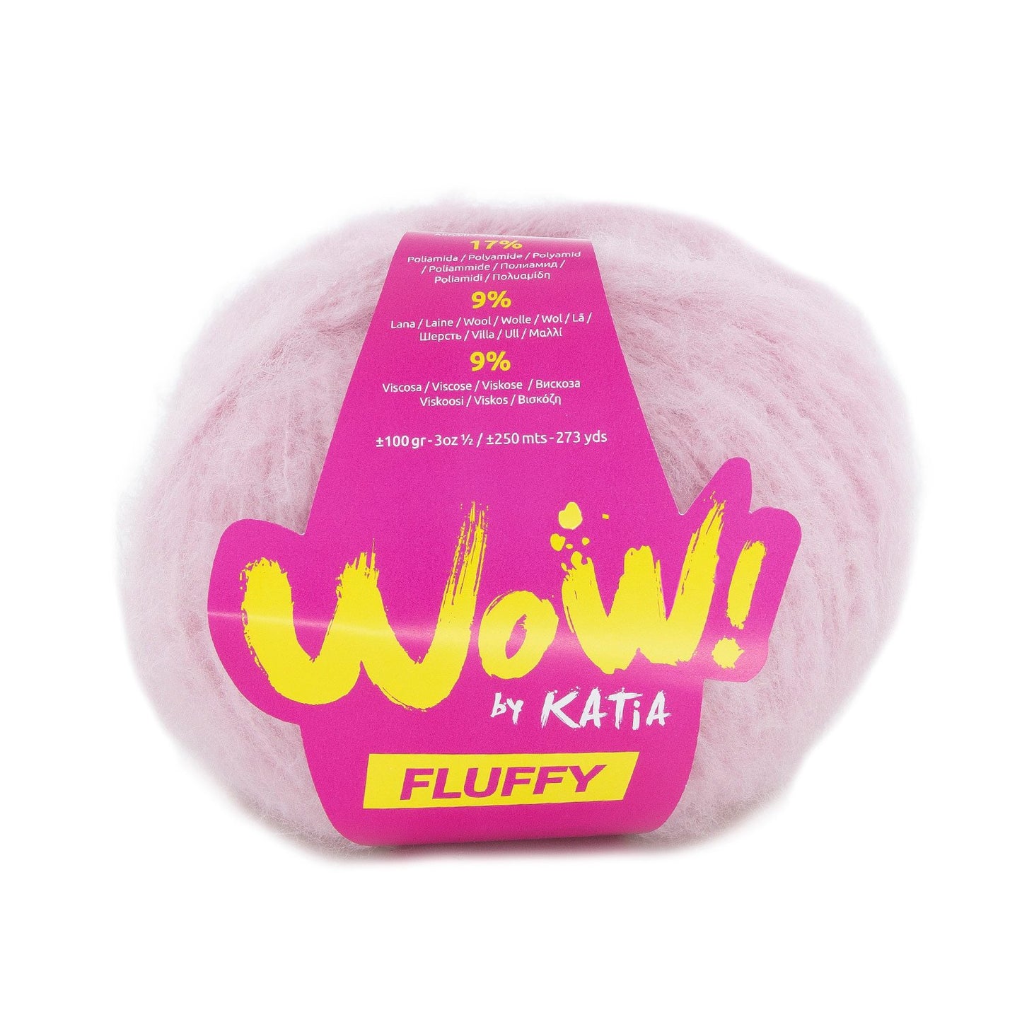 WOW! Fluffy Chunky - 100g - More colours available