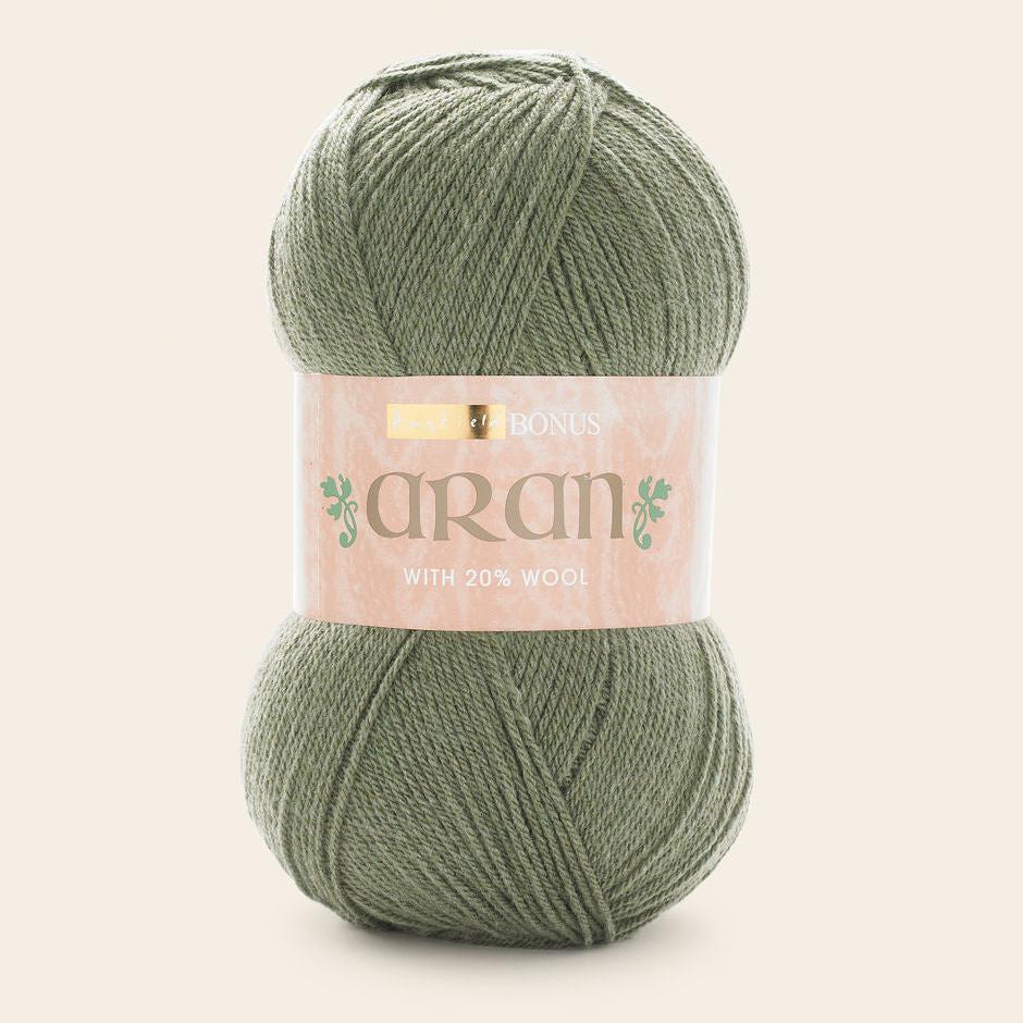BONUS ARAN WITH WOOL 400g - More colours available