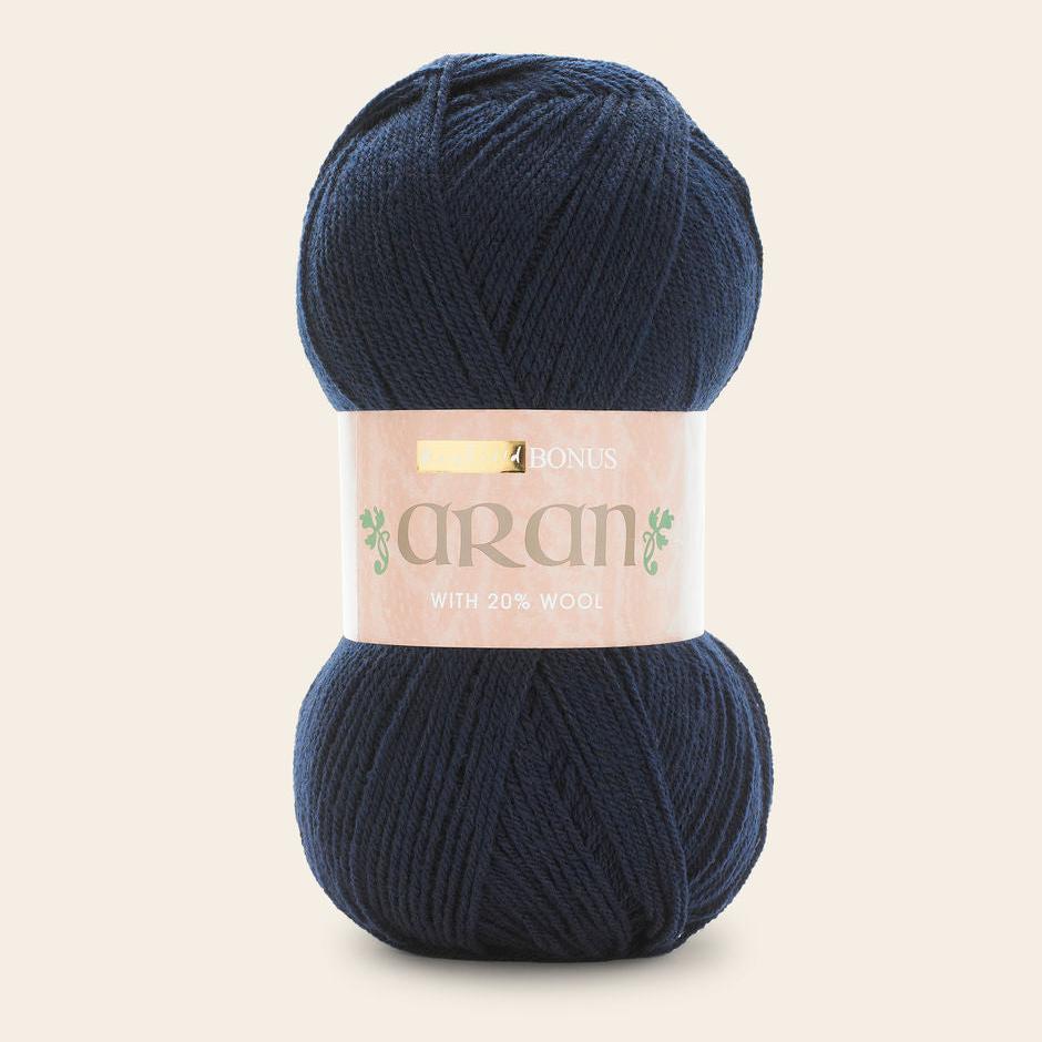 BONUS ARAN WITH WOOL 400g - More colours available