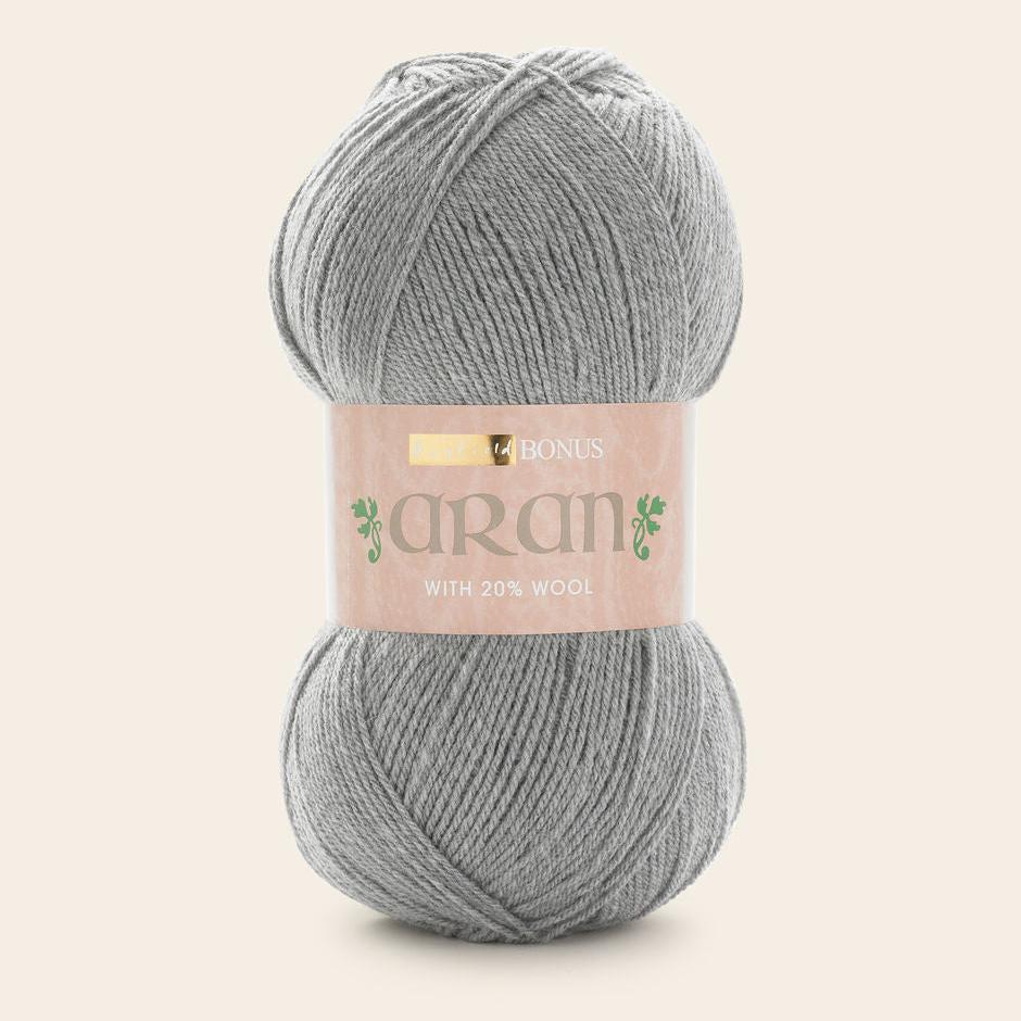 BONUS ARAN WITH WOOL 400g - More colours available