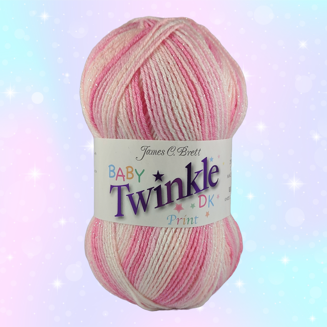 BABY TWINKLE PRINTS DK 100g - More Colours Available