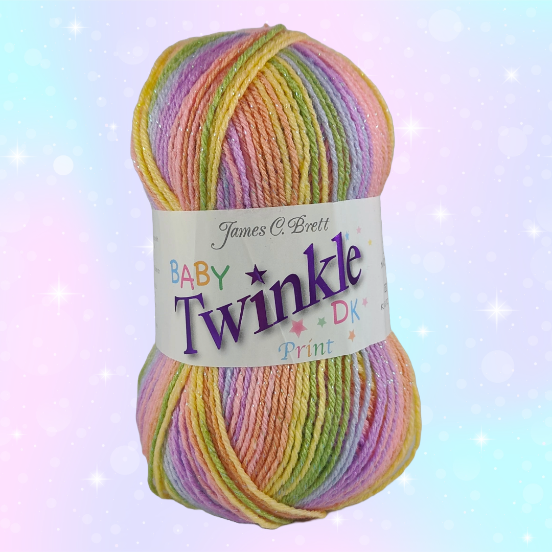 BABY TWINKLE PRINTS DK 100g - More Colours Available
