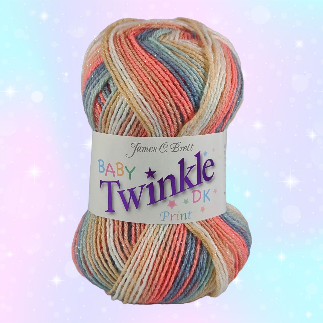 BABY TWINKLE PRINTS DK 100g - More Colours Available