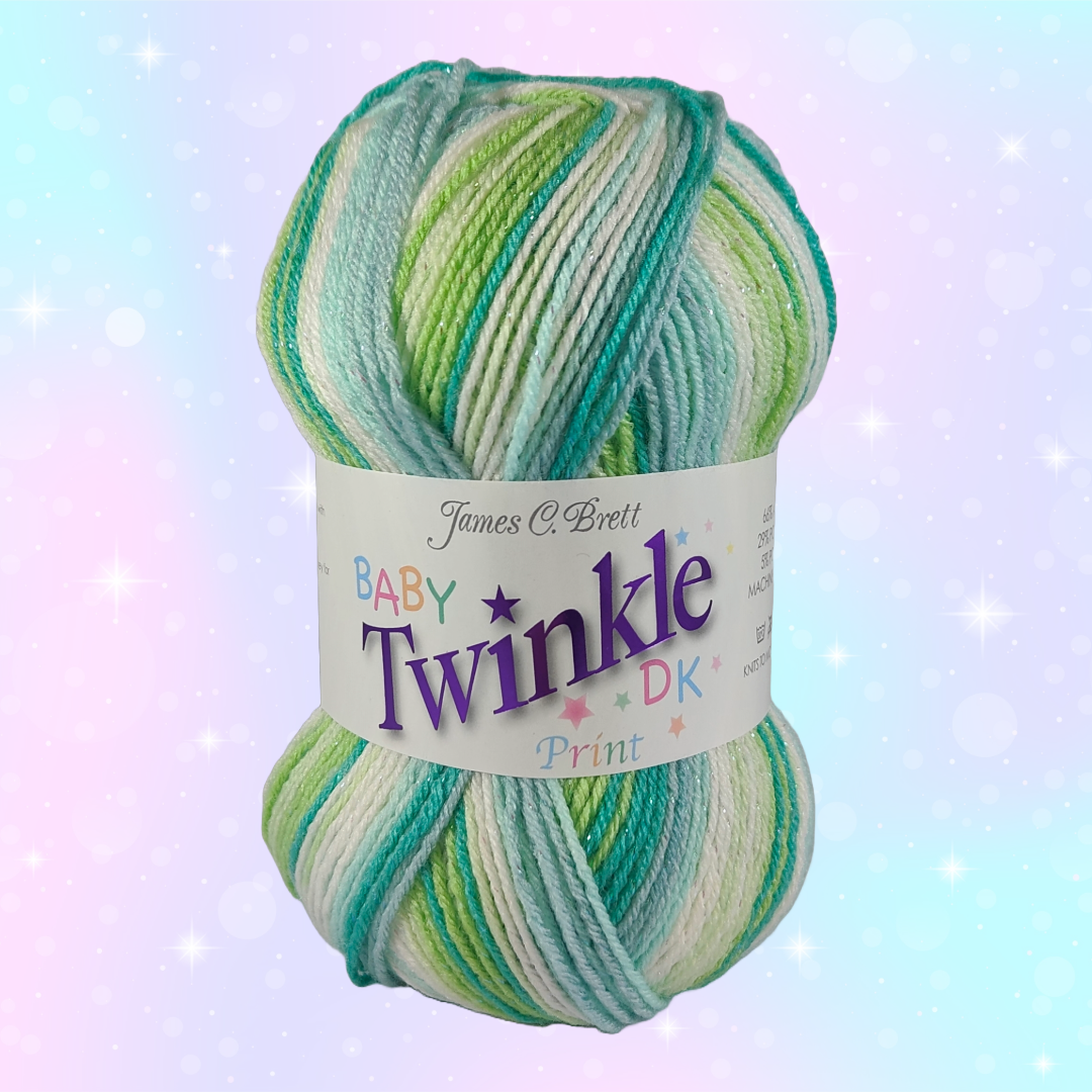 BABY TWINKLE PRINTS DK 100g - More Colours Available