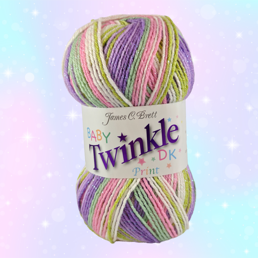 BABY TWINKLE PRINTS DK 100g - More Colours Available