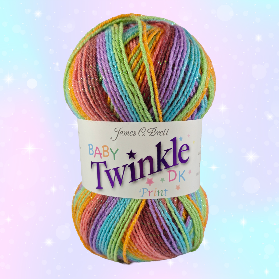 BABY TWINKLE PRINTS DK 100g - More Colours Available