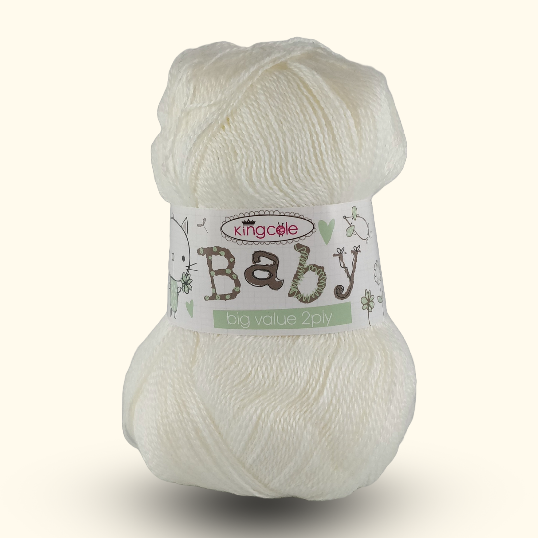 BIG VALUE BABY 2 PLY 100g - 2 Colours Available