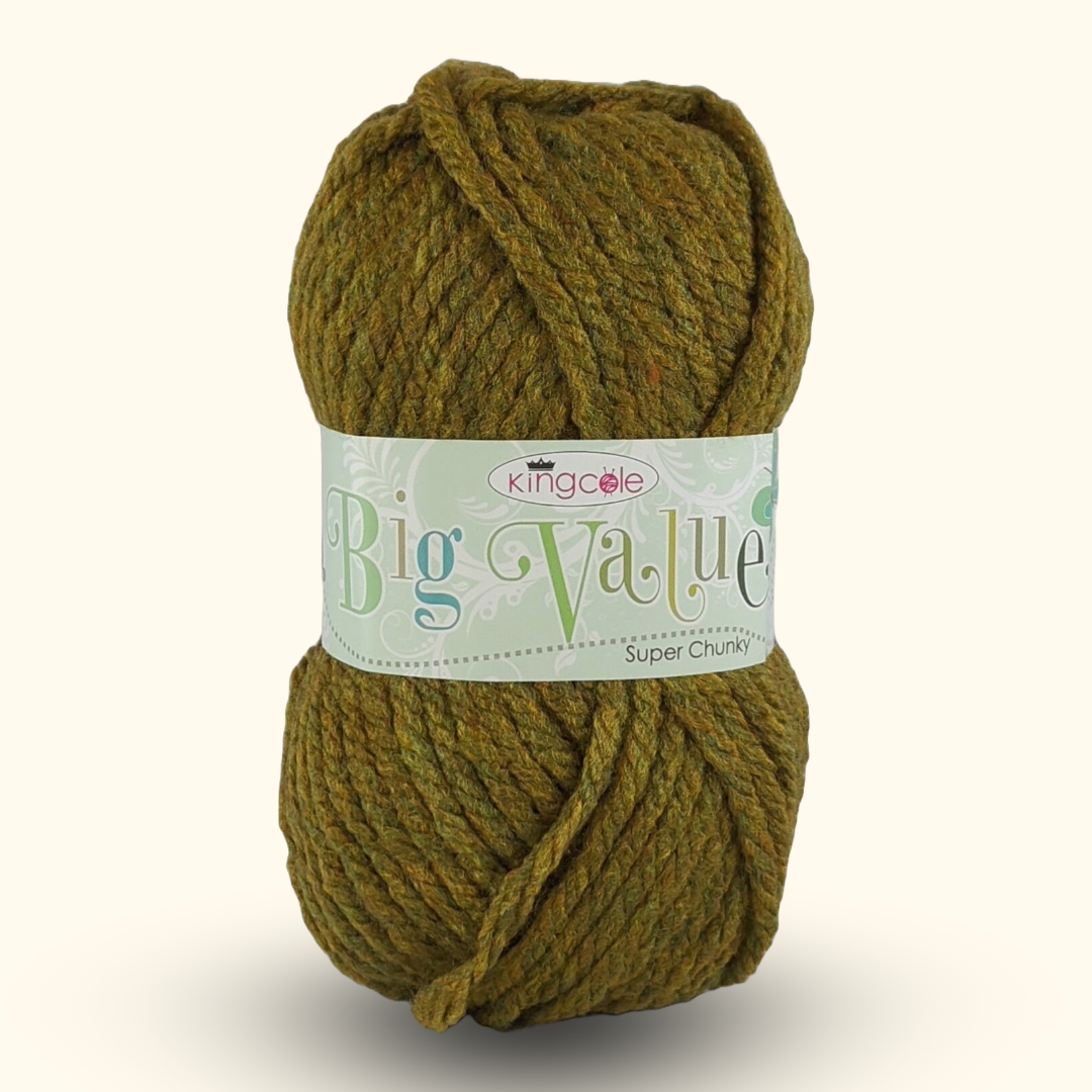 BIG VALUE SUPER CHUNKY 100g - More Colours Available