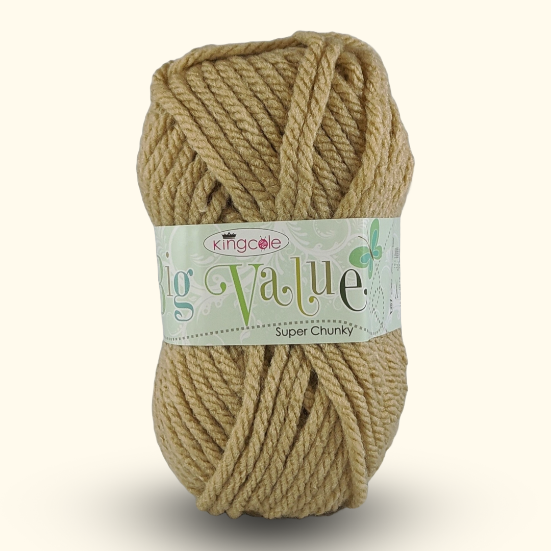 BIG VALUE SUPER CHUNKY 100g - More Colours Available