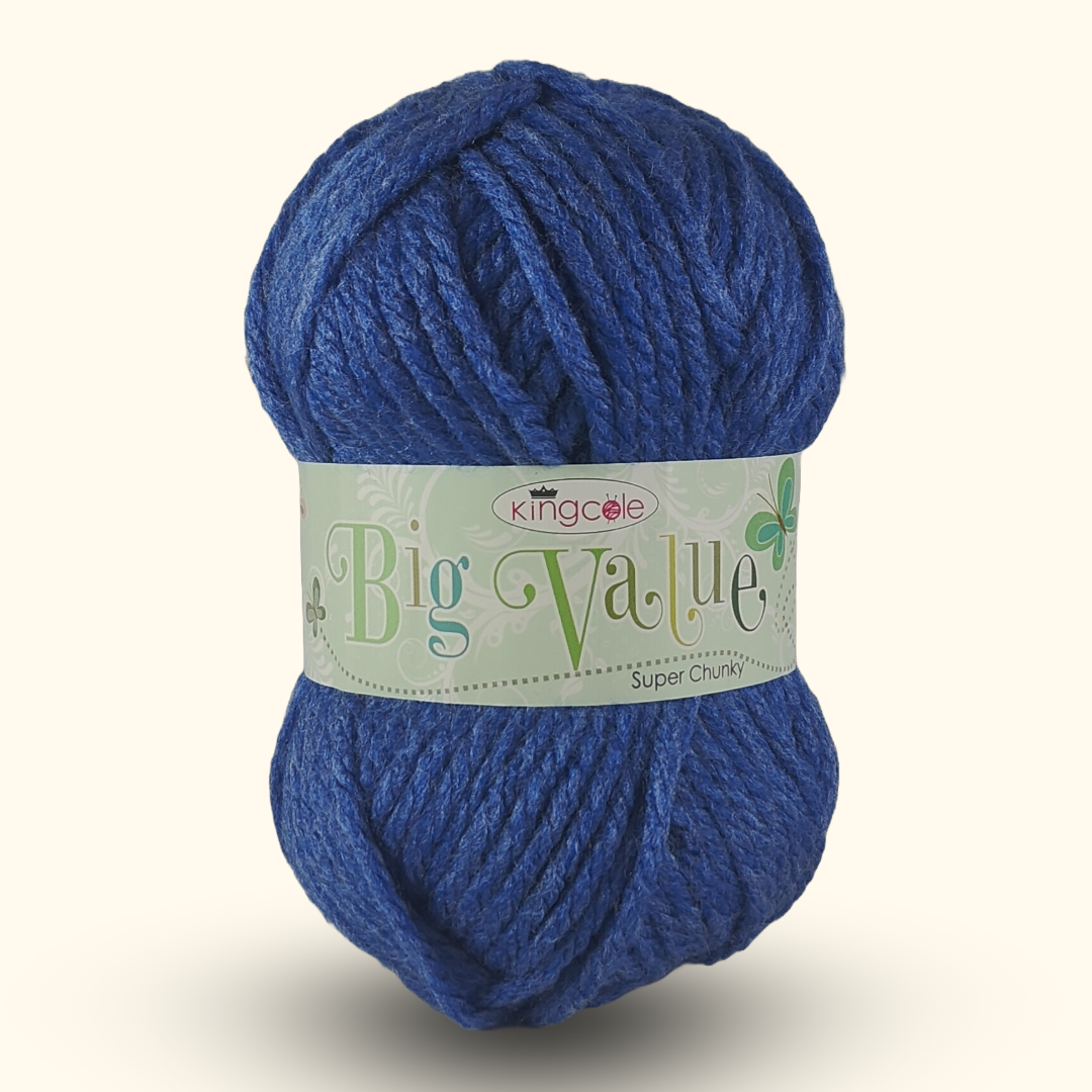 BIG VALUE SUPER CHUNKY 100g - More Colours Available