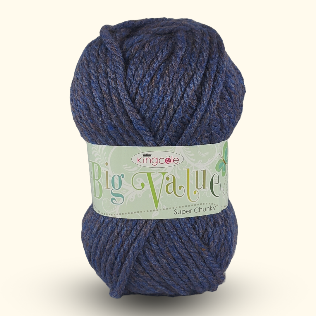 BIG VALUE SUPER CHUNKY 100g - More Colours Available