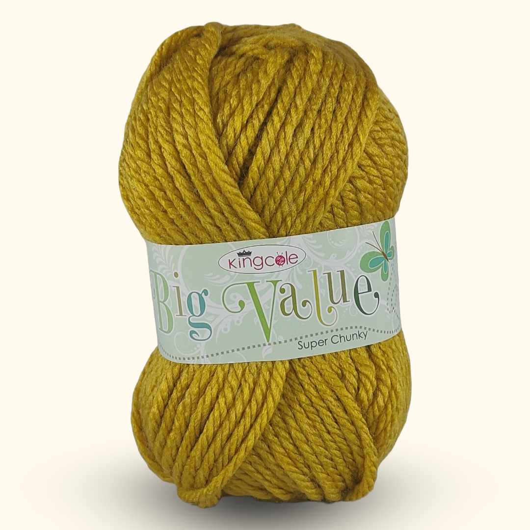 BIG VALUE SUPER CHUNKY 100g - More Colours Available
