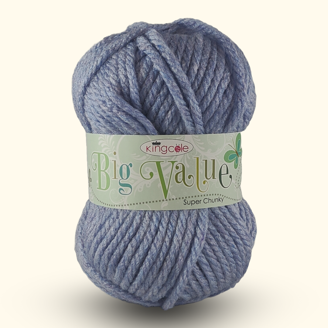 BIG VALUE SUPER CHUNKY 100g - More Colours Available
