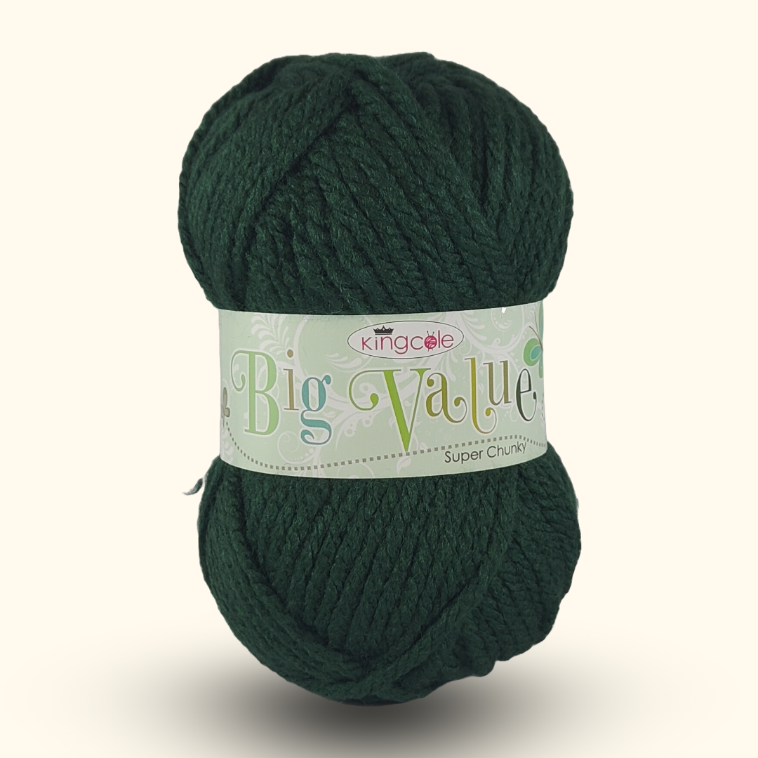 BIG VALUE SUPER CHUNKY 100g - More Colours Available
