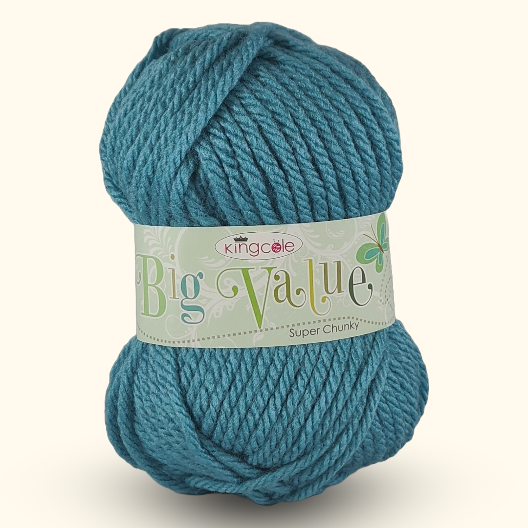 BIG VALUE SUPER CHUNKY 100g - More Colours Available