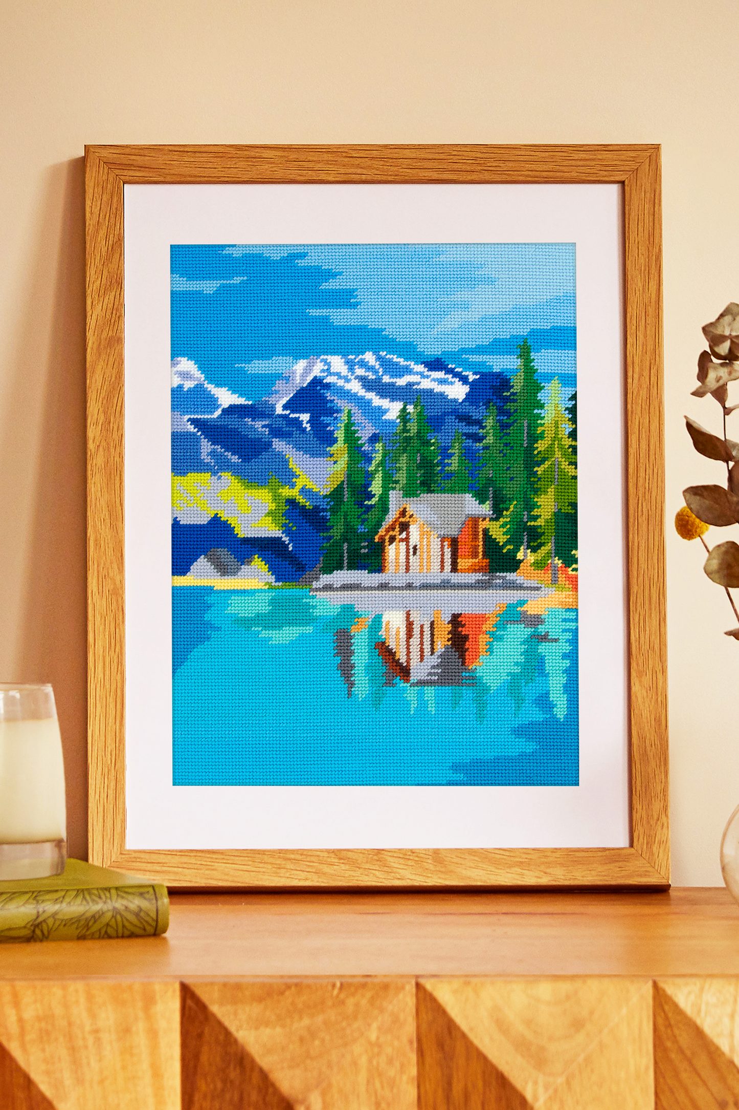 Tapestry Canvas - Alps intermediate tapestry needlepoint canvas