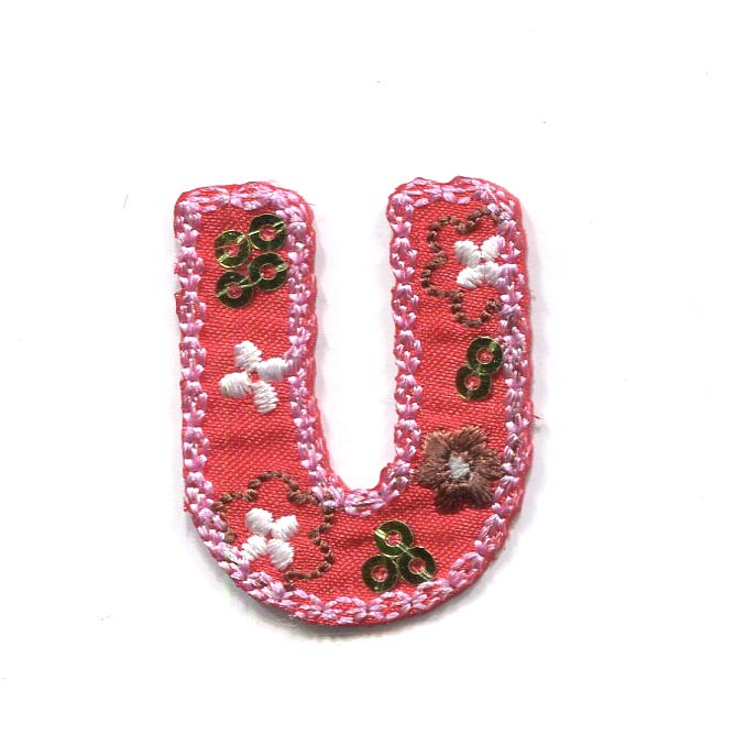 Alpabet - Individual Letters - Iron on Motifs