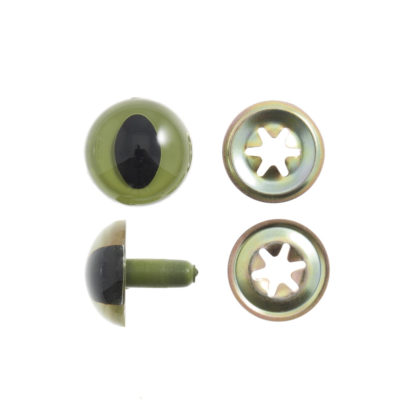 Cats Eyes - Green - 2 Sizes Available