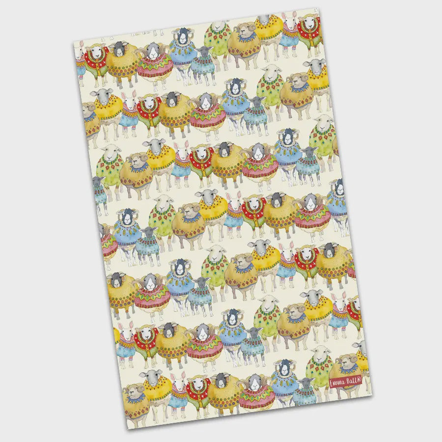 SHEEP IN SWEATERS - Tea Towel
