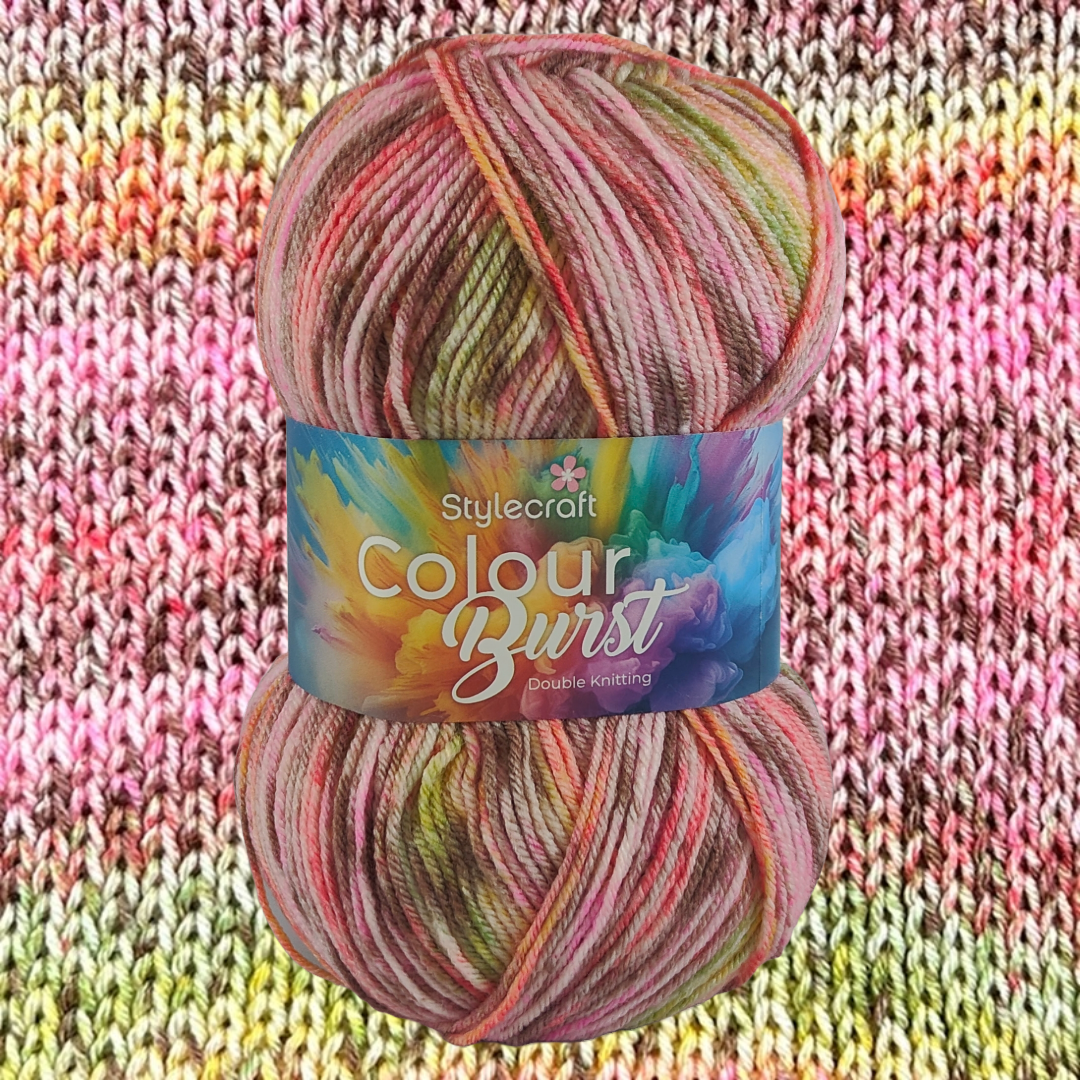 Colour Burst DK 100g - More Colours Available